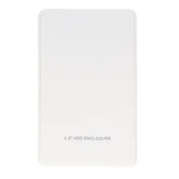 

2.5in USB 2.0 SATA Hd Box HDD Hard Drive External Enclosure Case Portable 5 Gbps High Speed Mobile USB2.0 HDD Enclosure for PC