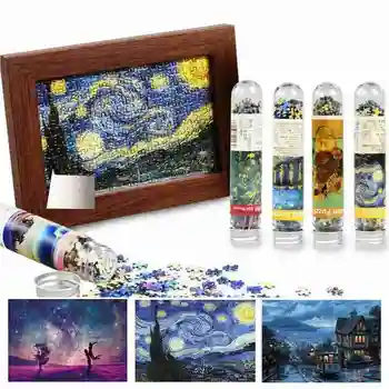 

150 Pieces Mini Test Tube Jigsaw Puzzles Toy For Home Decoration Creative Paper Puzzles Educational Toy For Kids&Adult Best Gift