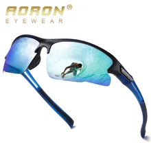 Ветрозащитные поляризационные солнцезащитные очки для мужчин и женщин, очки для верховой езды, очки ночного видения, женские и мужские модные зеркальные солнцезащитные очки UV400