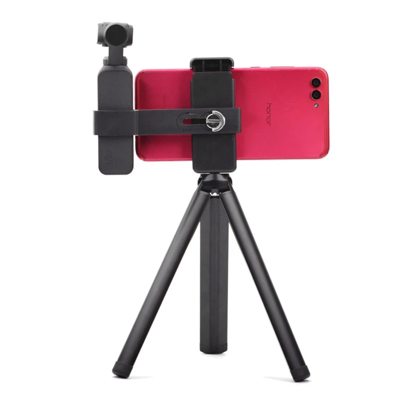 Полный телефон крепежный зажим Кронштейн стержень для Dji Osmo Карманный ручной карданный камера селфи палка Osmo карманные аксессуары