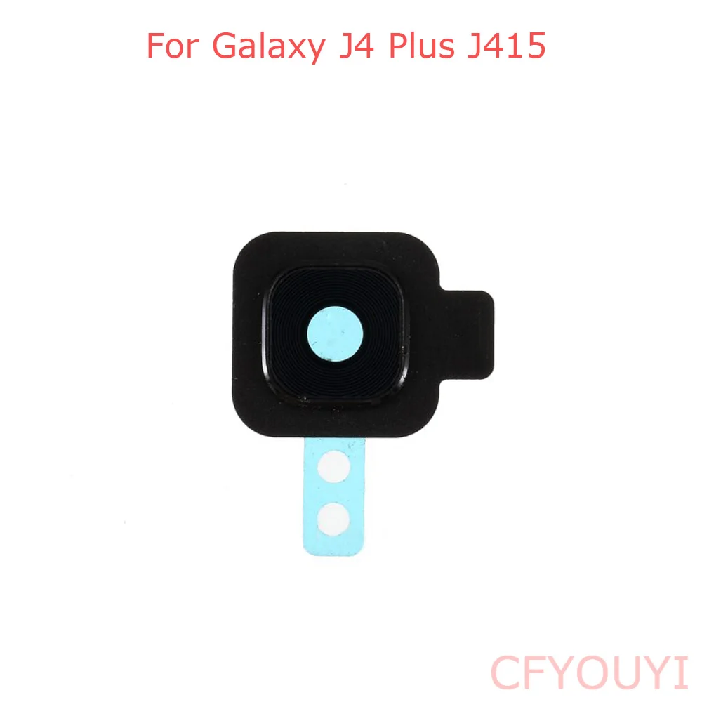 

For Samsung Galaxy J4+ J4 Plus J415 Back Camera Lens Ring Cover with Glass Lens