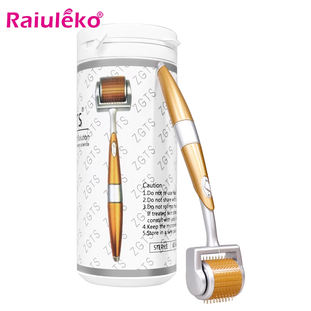 ZGTS 192 Derma Roller титановая микроигольная роликовая система дермароллер мезороллер