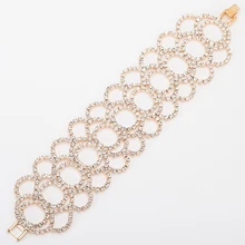 YFJEWE для женщин Серебряный/золотой цвет модные Очаровательные Браслеты Бижу Свадебные аксессуары B155