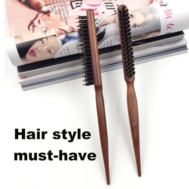 Профессиональный салон для женщин Уход за волосами Модные кисти для волос деревянная линия Расческа для наращивания парикмахерские инструменты для укладки