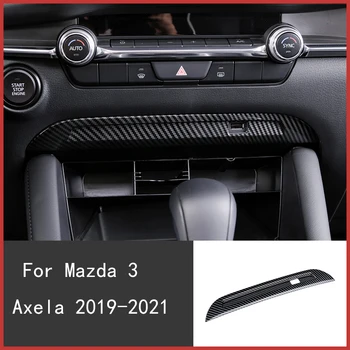 

Car Central Control USB Decorative Frame Interior Modification Cover Trim for Mazda 3 Axela 2020 2021 2019 Car Accessories