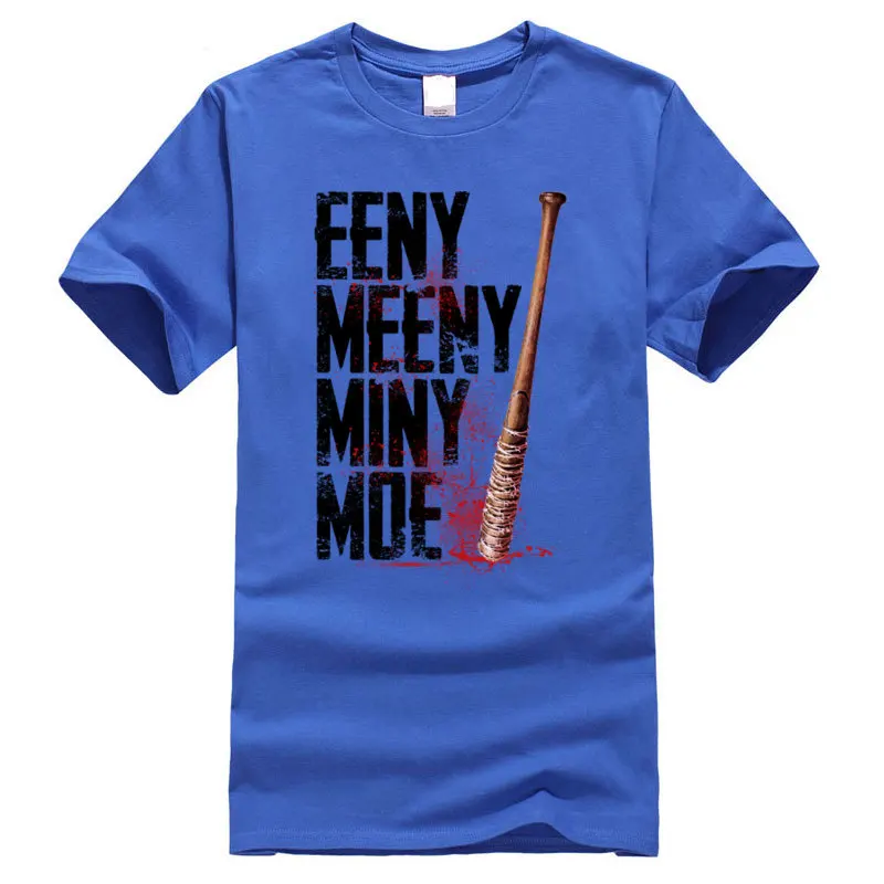 Черная футболка Eeny meeny miny moe bat Mother Day черные мужские футболки из чистого хлопка