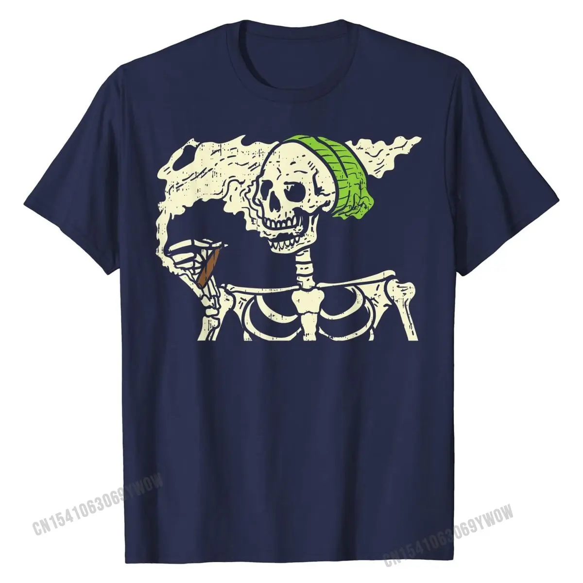 Smoking Skeleton Joint Funny Weed Pot 