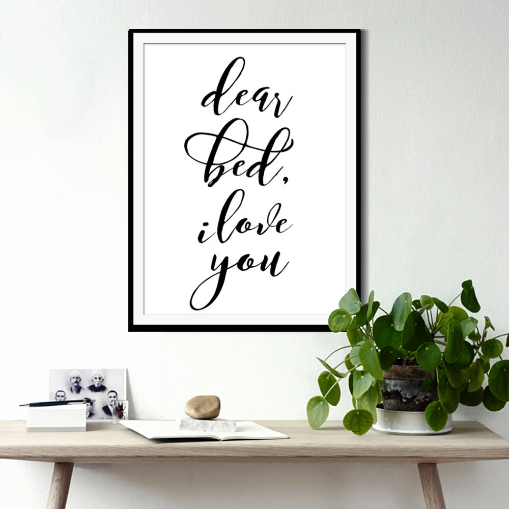 Dear-Bed-I-Love-You-Typography-Posters-Wall-Decor-Posters-Black-And-White-Print-Bedroom-Quote
