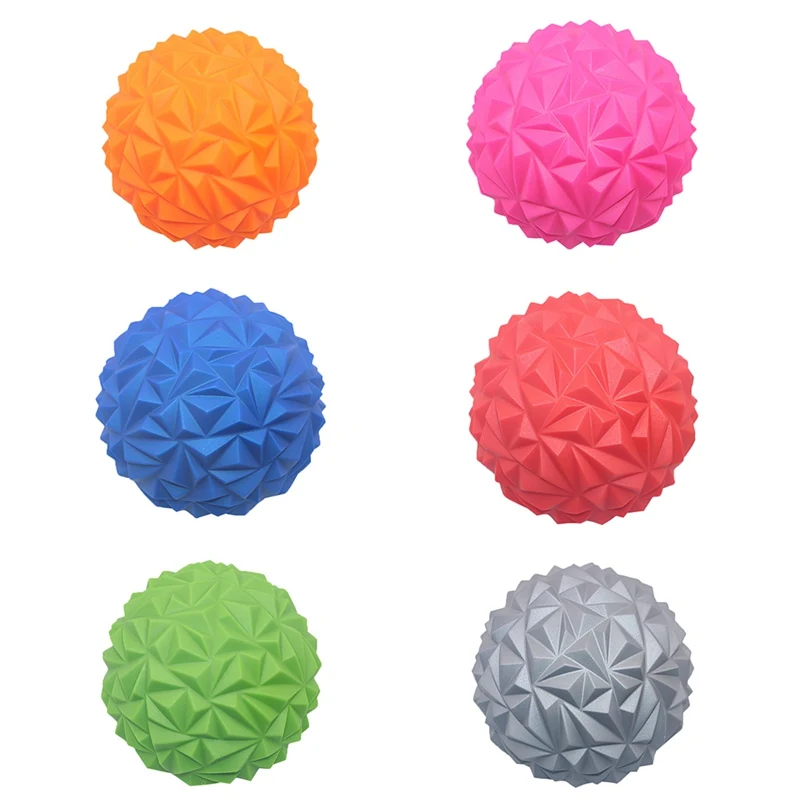 Spiky Massage Ball Fitness Muscle Relax Ball Roller Inflatable Yoga Massage Ball Body Deep Tissue Therapy Massager Yoga Relaxati