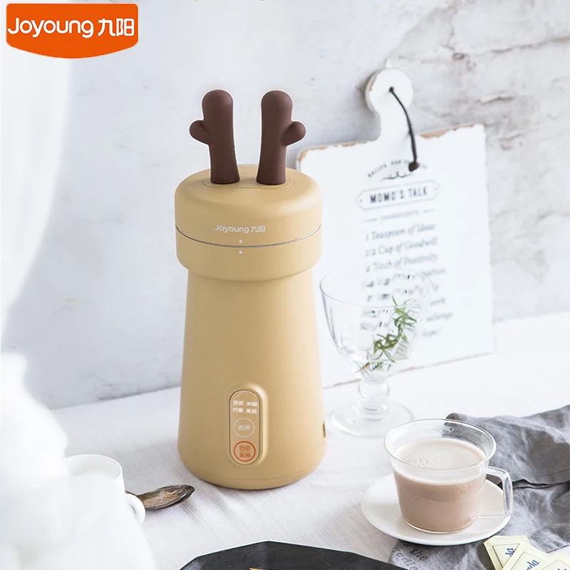 Joyoung DJ03E-A1 Soymilk Machine 220V Multi-Functions Soymilk Maker Automatic 300ML Portable Food Mixer Blender