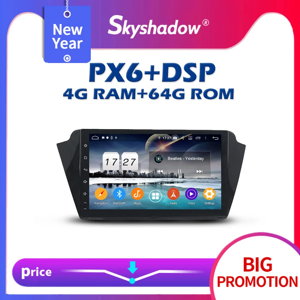 PX6 автомобильный dvd плеер DSP Android 10 4G + 64GB 9 &quotIPS GPS Google Map RDS Авто радио Wifi Bluetooth 5 0 для VW