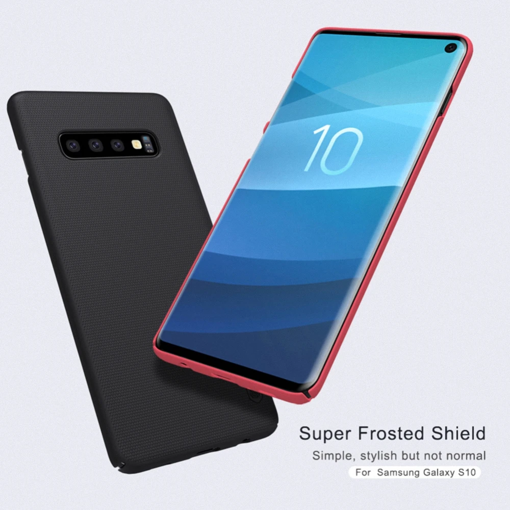 Для samsung Galaxy S10 Plus/S10 Lite чехол NILLKIN матовый щит PC Матовая жесткая задняя крышка для samsung S10 5G Funda Coque