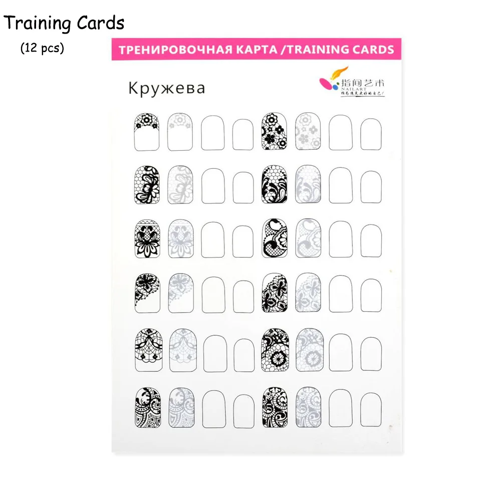 Training Cards 12pcs 3 г термохромный жидкий Перманентный лак для ногтей, гель для ногтей, Кристальный, меняющий цвет, УФ светодиодный, отмачиваемый, гель для педикюра, лак для ногтей - Цвет: Training Cards 12pcs
