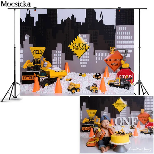 Birthday Photography Backdrop 1st Baby Shower Cake Smash Photo Background Children Newborn Interiors Decor Prop Studio Photocall TW-1282