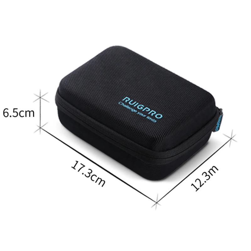 Bolsa de Armazenamento Portátil para Dji Action Estojo à Prova de Choque Caixa Protetora Acessório da Câmera Faça Você Mesmo Sjcam Gopro Hero 12 11 10 9 - Image 5