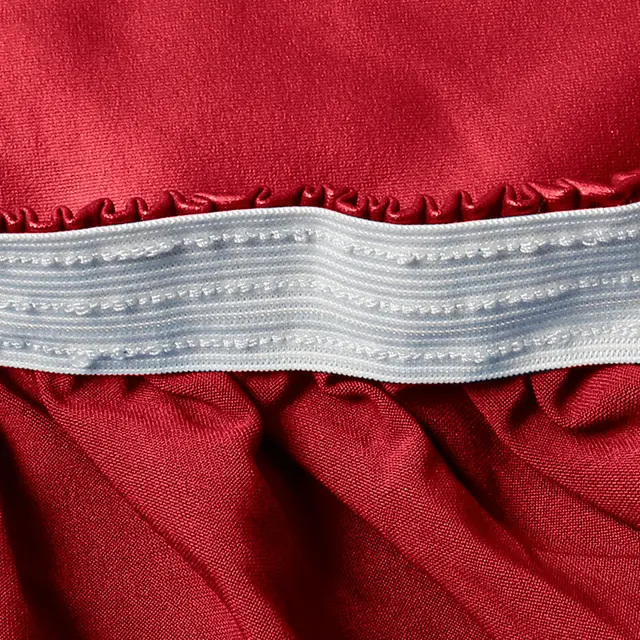 Nappe de table ronde élastique, imperméable, résistante à l'huile, haute commande, mariage, hôtel, anniversaire, cuisine 6
