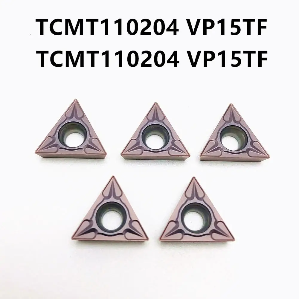 TCMT110204 VP15TF UE6020 US735 Новая высококачественная твердосплавная вставка TCMT станок с