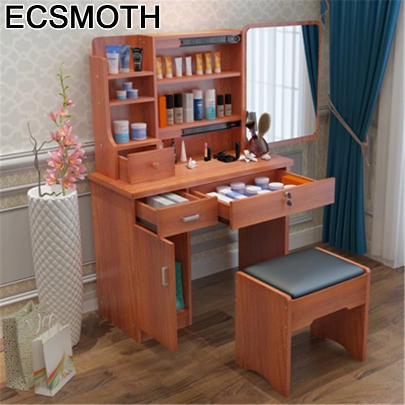 Dormitorio Toaletka De Maquillaje Tocador туалетный столик деревянная мебель для спальни комод| |