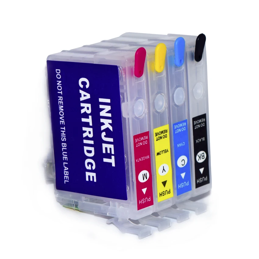 Cartucho de Tinta Recarregável sem Chip para Epson Expression Wf2910 2930 2935 2950 Xp-2200 2205 3200 3205 4200 4205 604 604xl - Imagem 4