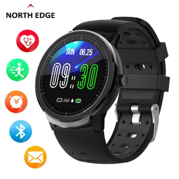 

NORTH EDGE Smart Watch Men HD Screen Waterproof IP67 Heart Rate Tracker Blood Pressure Monitor Bluetooth Smartwatch N21 S10 PRO