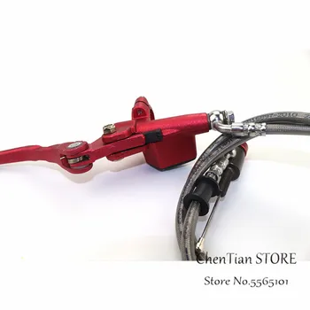

Hydraulic Clutch 1200mm Silver Lever Master Cylinder For 125-250cc Vertical Engine Motorcycle Dirt Bike Motocross