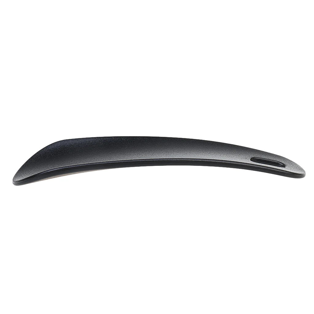 2x Plastic Pro Long Shoe Horn Travel Pocket Shoehorn Lifter Black New