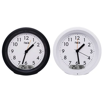 

FanJu Alarm Clock Digital Movement Temperature Humidity Electronic