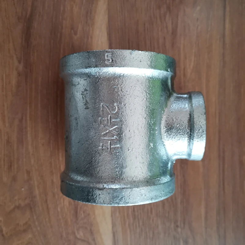 DN65 1PC 2.5inch*1.2inch*2.5inch     T  connector used between air ring blower/vacuum pump  and relief valve
