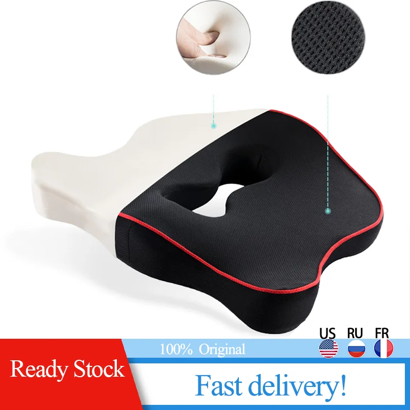 

Anti Hemorrhoid Massage Seat Cushion Household Office Chair Cushion Pad Thickened Student Cushion Tailbone Pillow For Beauty