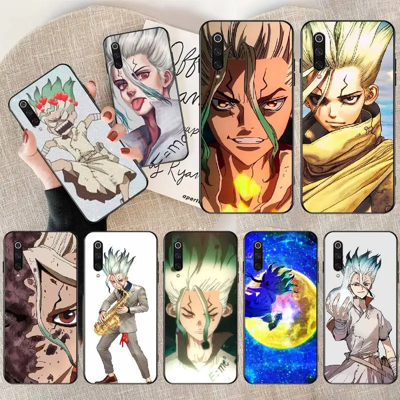 Nbdruicai Anime Dr Stone Senku Ishigami Phone Case Cover For Redmi Note 8 8a 7 6 6a 5 5a 4 4x 4a Go Pro Plus Prime Half Wrapped Cases Aliexpress