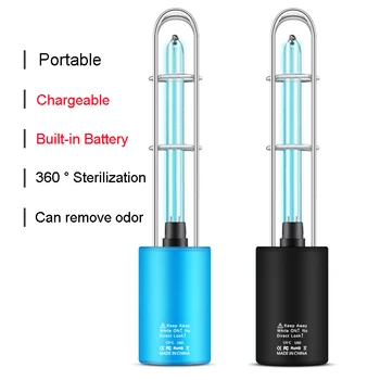 

UV Germicidal Sterilization Lamp Rechargeable Ultraviolet Bulb Ultraviolet Light For Disinfect Bacterial Deodorizer