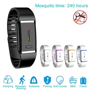 

Newest Ultrasonic Mosquito Repellent Bracelet Electronic Insect Repeller Wrist Band for Children Adults Elderly #4O