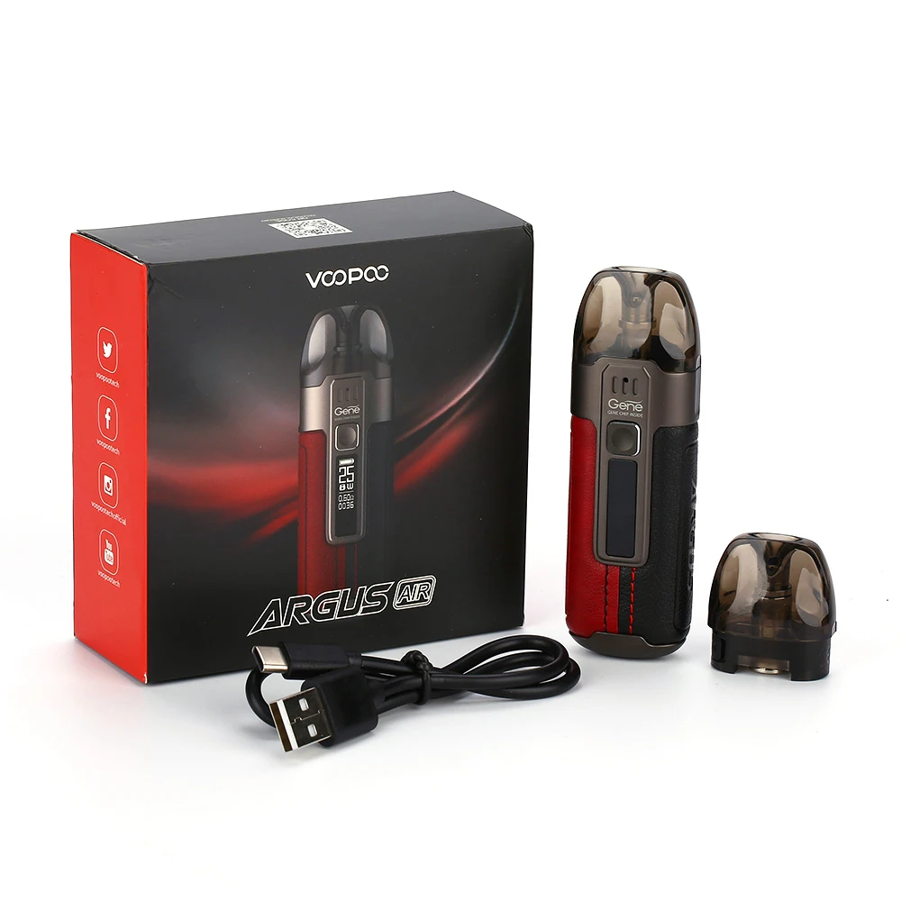 Горячая Распродажа оригинальный VOOPOO Argus Air Pod Комплект 900 мА/ч Батарея 3 8 мл Ёмкость