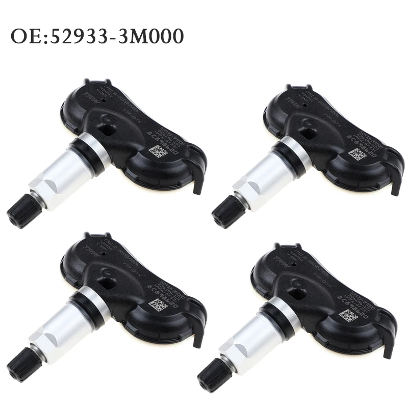 YAOPEI 4 шт. новые TPMS шины монитор давления в шинах сенсор системы OEM 52933-3M000 529333M000 для hyundai Kia