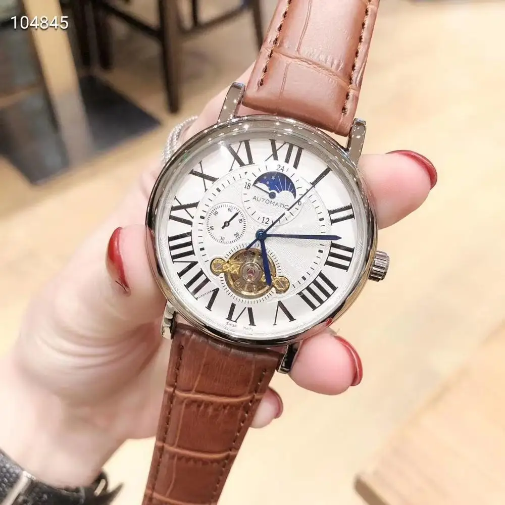 

AAA quality automatic mechanical watches Vangeer ctr classic high end brand same watch men Tourbillon designer bracelet p2