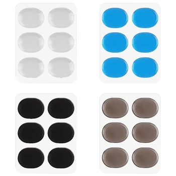 

TOP!-Set of 48 Silicone Self-Adhesive Drum Snare Mute Mat Damper Gel Pad Silicone Drum Damping Drum Damper for Controlling Drum