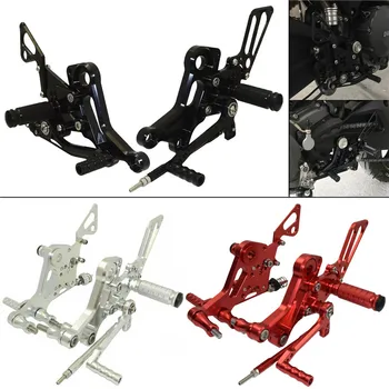 

Racing Adjustable Rearset Footrests Driver Foot Rest Pegs Pedals Rear Set For DUCATI Monster 800 S2R 1000 S2 R S4R S4RS S4 R/RS
