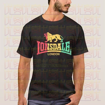 

2020 Newest Summer Men's Short Sleeve T-Shirt LONSDALE London Color Tees Shirt Tops Unisex Amazing Graphic