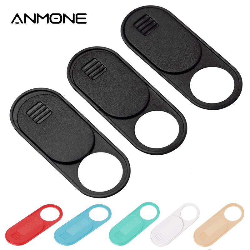 Imagen de ANMONE Webcam Cover Privacy Protective Cover Mobile Computer Lens Camera Cover Anti-Peeping Protector Shutter Slider