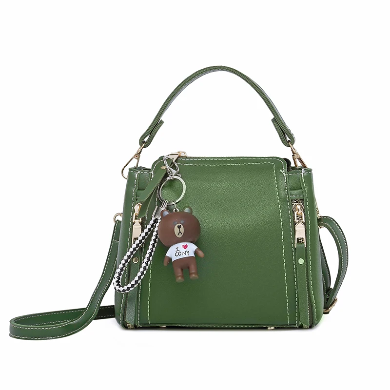 

Women Oil Wax Leather Designer Handbags High Quality Shoulder Bags Ladies Handbags Fashion brand PU leather women bags
