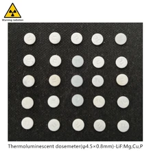Подлинная нуклеарная радиация кумулятивное измерение термолюминесцентный Дозиметр Высокое качество термолюминесцентная доза таблетки