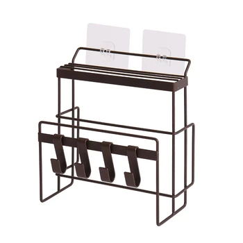 

NHBR-Cutting Board Organizer Holder Knife Block Wall Mounted Storage Hooks Kitchen Accessories Utensil Holder Knife Stand