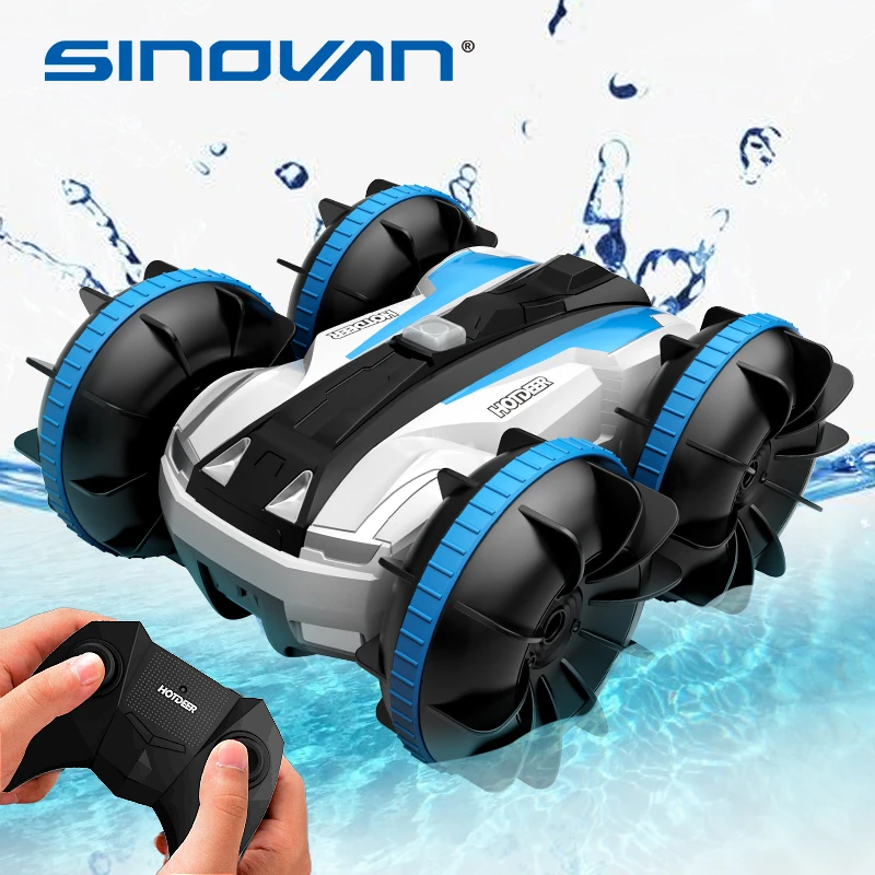 Rotate RC Cars Amphibious RC Drift Car 