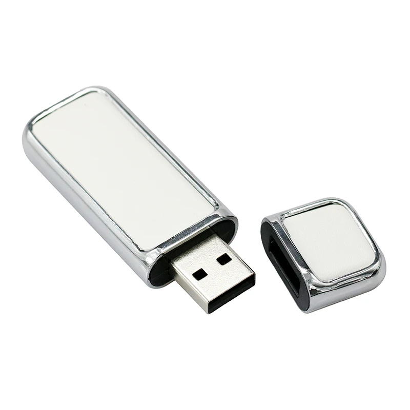 Простой кожаный бизнес USB подарок для учителя ручка-накопитель 16 Гб 64 ГБ 32 ГБ 4 ГБ 128 8 Гб Флешка usb флеш-карта памяти с кольцом для ключей