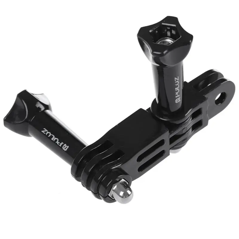 IG-PULUZ для Go Pro Аксессуары 3-Way поворотный рычаг с длинными винтами для GoPro Hero 5 Black edition/GoPro HERO5 HERO4 Session HERO