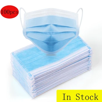 

Facemask Non-Woven 3ply Face Mask Disposable for Man Woman Anti Virus
