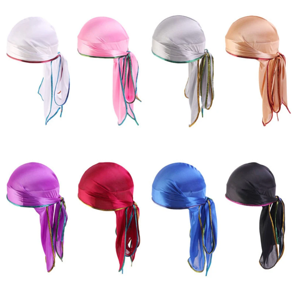 Men's Headwear Bandanas Hat Pirate Cap 100cm Headwear Hat Headband Hair  Cover|Men's Sun Hats| - AliExpress