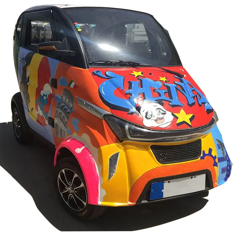 Enclosed Mini Car  Electric Adult Vehicle Mobility Scooter 4 Wheel Motorcycle