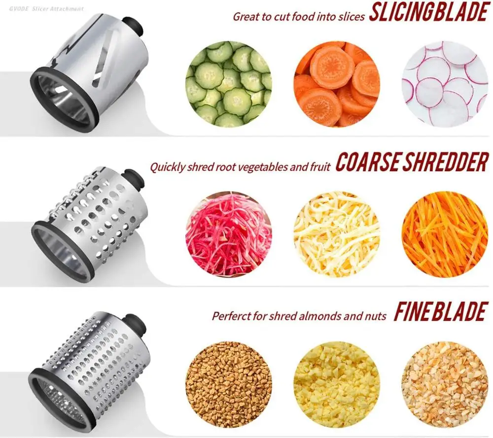 new，2024 Slicer Shredder Attachment for KitchenAid Stand Mixer, Cheese  Grater, Vegetable Slicer Attachment for KitchenAid - AliExpress