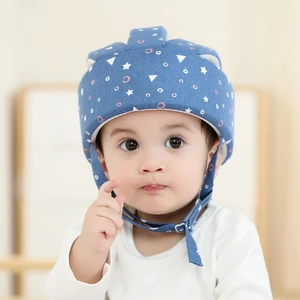 Хлопковый защитный шлем для малышей, детская шапка для защиты головы для ходьбы и Ползания, ребенок учится ходить, аварийный шлем